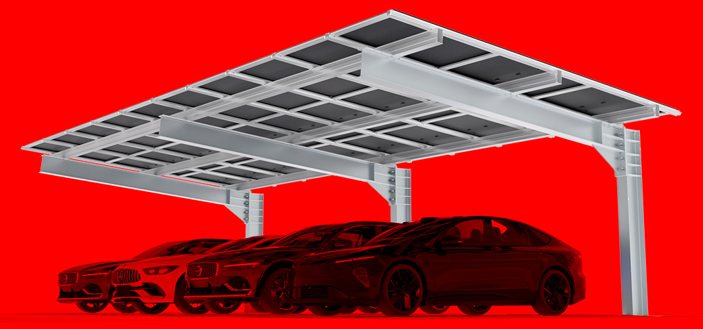 SL Carport F1 autóbeálló